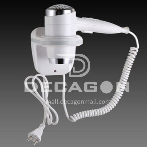 COMFORT 2000 Wall hair dryer for hotels phon bathrooms with mirror